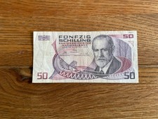 Schilling österreich banknote gebraucht kaufen  Reinbek