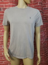 CAMISA MASCULINA ALL SAINTS TAUPE "OSSAGE" LOGOTIPO S/S TOP Tamanho M #C comprar usado  Enviando para Brazil