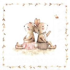 Serviettes papier lapins d'occasion  Reims