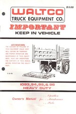 Waltco 1093 heavy for sale  Grants Pass