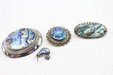 Sterling silver brooches for sale  LEEDS