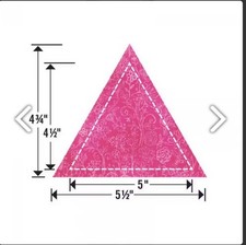 Sizzix triangle equilateral for sale  POTTERS BAR