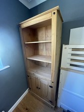 Corona pine bookcase for sale  CAMBERLEY