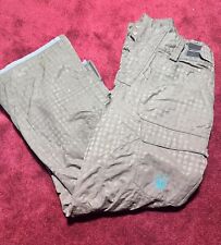 Usado, Pantalones de esquí snowboard aislados Spyder para hombre talla mediana marrón azul segunda mano  Embacar hacia Argentina