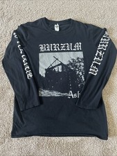 Camisa masculina manga longa 2015 1Burzum Aske álbum metal preto grande, usado comprar usado  Enviando para Brazil