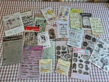Clear cling stamp for sale  HOLYWELL
