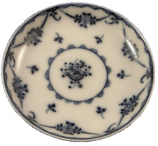 Platillo Antiguo De Porcelana Nyon Azul Y Blanco Del Siglo XVIII Suizo segunda mano  Embacar hacia Argentina