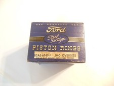 Anéis de pistões de aço para motor Ford 60 HP 1937 - 1940 0,040 tamanho grande 82AS-6149-F comprar usado  Enviando para Brazil