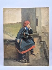 Quadro olio cartoncino usato  Solza