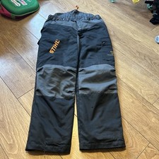 Stihl chainsaw trousers for sale  STOCKPORT
