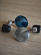 Conjunto de 2 espelhos Rizoma Spy R Ø 57 extremidade de barra cor prata comprar usado  Enviando para Brazil