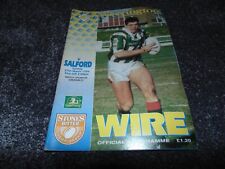 Warrington salford 1993 for sale  LIVERPOOL