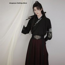 Vestido Kimono Bordado Masculino Fantasia Samurai Cosplay Cardigã Yukata Tradicional comprar usado  Enviando para Brazil