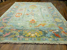 Turkish oushak rug.modern for sale  Kensington