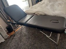 Portable black leather for sale  LONDON