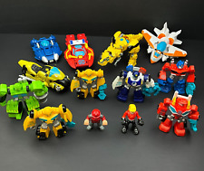 Playskool Heroes Transformers Rescue Bots Lote de 12 Optimus, Bumblebee ++ segunda mano  Embacar hacia Argentina