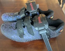 Tênis de ciclismo de estrada SPEED preto/roxo tamanho adulto UE 42 usado bicicleta triatlo comprar usado  Enviando para Brazil