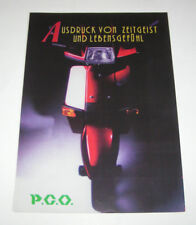 Prospekt broschüre pgo gebraucht kaufen  Jever