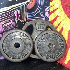 Vintage champs barbell for sale  York