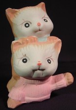Playful kittens figurine for sale  San Lorenzo