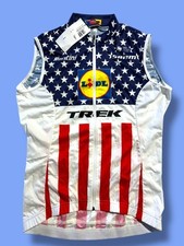 Chaleco de viento emitido por el equipo campeón nacional de Estados Unidos | Santini | Lidl Trek | Pro C segunda mano  Embacar hacia Mexico