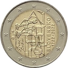 Euro slovacchia 2022 usato  Italia