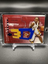 🏀🔥2003-2004 UD Triple Dimensions Kobe Bryant Game Worn Warm Up Patch /999🔥🏀 comprar usado  Enviando para Brazil