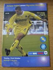 2002 torquay united for sale 2002 torquay united for sale  BIRMINGHAM