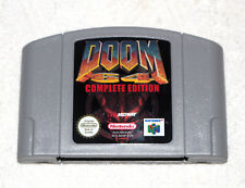 *Doom 64 Edição Completa* Jogo Inglês Para N64 Reino Unido Au EU PAL Versão comprar usado  Enviando para Brazil