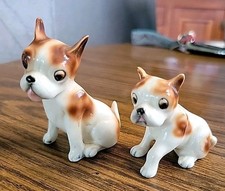 Usado, Vintage Porcelain Ceramic French Bulldog Dog Puppy Brown White Sitting Figurine comprar usado Usado, Vintage Porcelain Ceramic French Bulldog Dog Puppy Brown White Sitting Figurine comprar usado  Enviando para Brazil