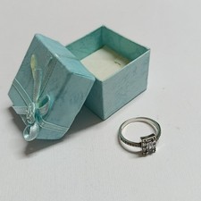 Anello argento topazio usato  Napoli