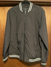 Black bomber jacket for sale  Biddeford