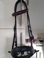 Black leather cob for sale  NEATH