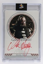 Rittenhouse Game of Thrones Legends of the Realm Auto Mark Addy Robert Baratheon segunda mano  Embacar hacia Mexico