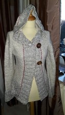 Strickjacke kaputze white gebraucht kaufen  Hamburg