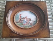 Ancienne peinture miniature d'occasion  Le Barp