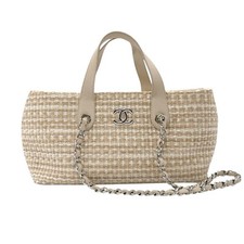 Chanel shopping beige for sale  UK