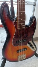 SQUIER CLASSIC VIDE 60S JAZZ BASS Usado 2024 Corpo de choupo pescoço de bordo com estojo macio comprar usado  Enviando para Brazil