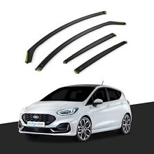 Defletores de vento Ford Fiesta MK8 2017-em diante 5 portas hatchback 4 peças coloridas comprar usado  Enviando para Brazil
