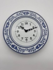 Wanduhr keramikuhr porzellanuh gebraucht kaufen  Gummersbach