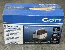Vintage Gott Console Cooler Braço Descanso Suporte para Copo com Caixa, usado comprar usado  Enviando para Brazil