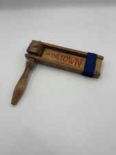 Vintage wooden football for sale  LINCOLN