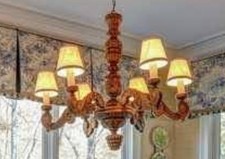 Carved wooden fixture for sale  Atlanta