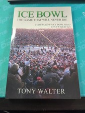 Ice Bowl Tony Walter Paperback The Game That Will Never Die Great Condition  segunda mano  Embacar hacia Mexico