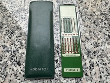 Regolo calcolatrice addiator usato  Aosta