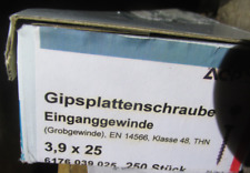 Gipsplattenschrauben schnellba gebraucht kaufen  Lotte