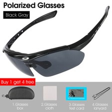 Óculos de sol WEST BIKING polarizado ciclismo UV400 óculos esportivos preto comprar usado  Enviando para Brazil