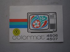 Werbebroschüre farb fernseher gebraucht kaufen  Hannover
