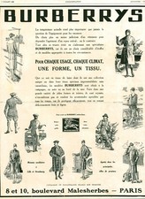 Publicité ancienne mode d'occasion  France