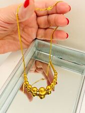 22ct gold necklace for sale  LONDON